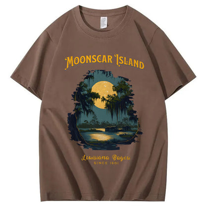 Moonscar Island 100% Cotton T-Shirt