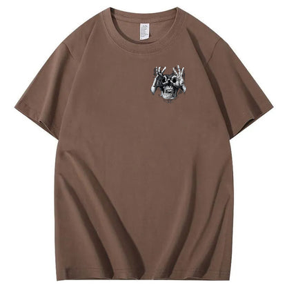 The Blacksheep Of  The Family Pattern Print 100%Cotton T-Shirt