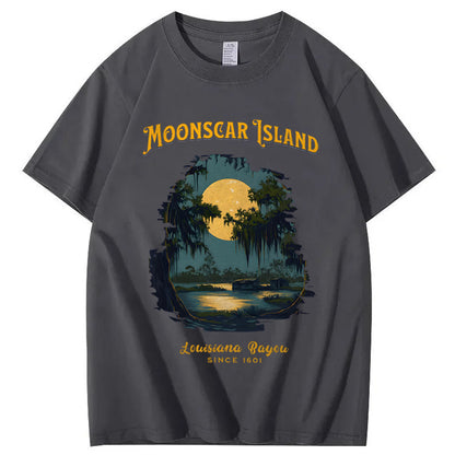 Moonscar Island 100% Cotton T-Shirt