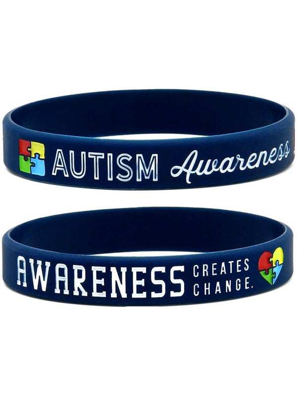 Autism Awareness Silicone Wristband