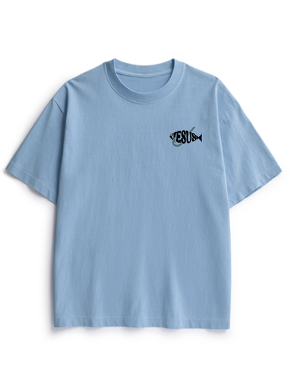 Fishing for Truth Unisex Heavyweight Cotton T-Shirt