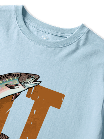 I'm Going Fishing Humor Unisex Classic Cotton Tee