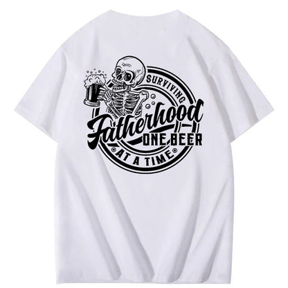 Surviving Fatherhood One Beer At A Time T-Shirt