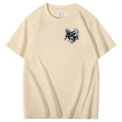 The Blacksheep Of  The Family Pattern Print 100%Cotton T-Shirt