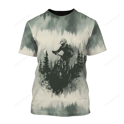 MTB Forest T-Shirt For Men & Women