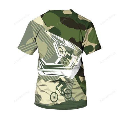 MTB Camouflage T-Shirt For Men & Women