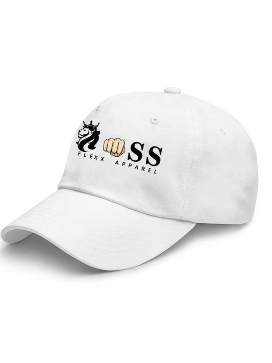 Unisex-Mütze mit Retro-Buchstaben-Print