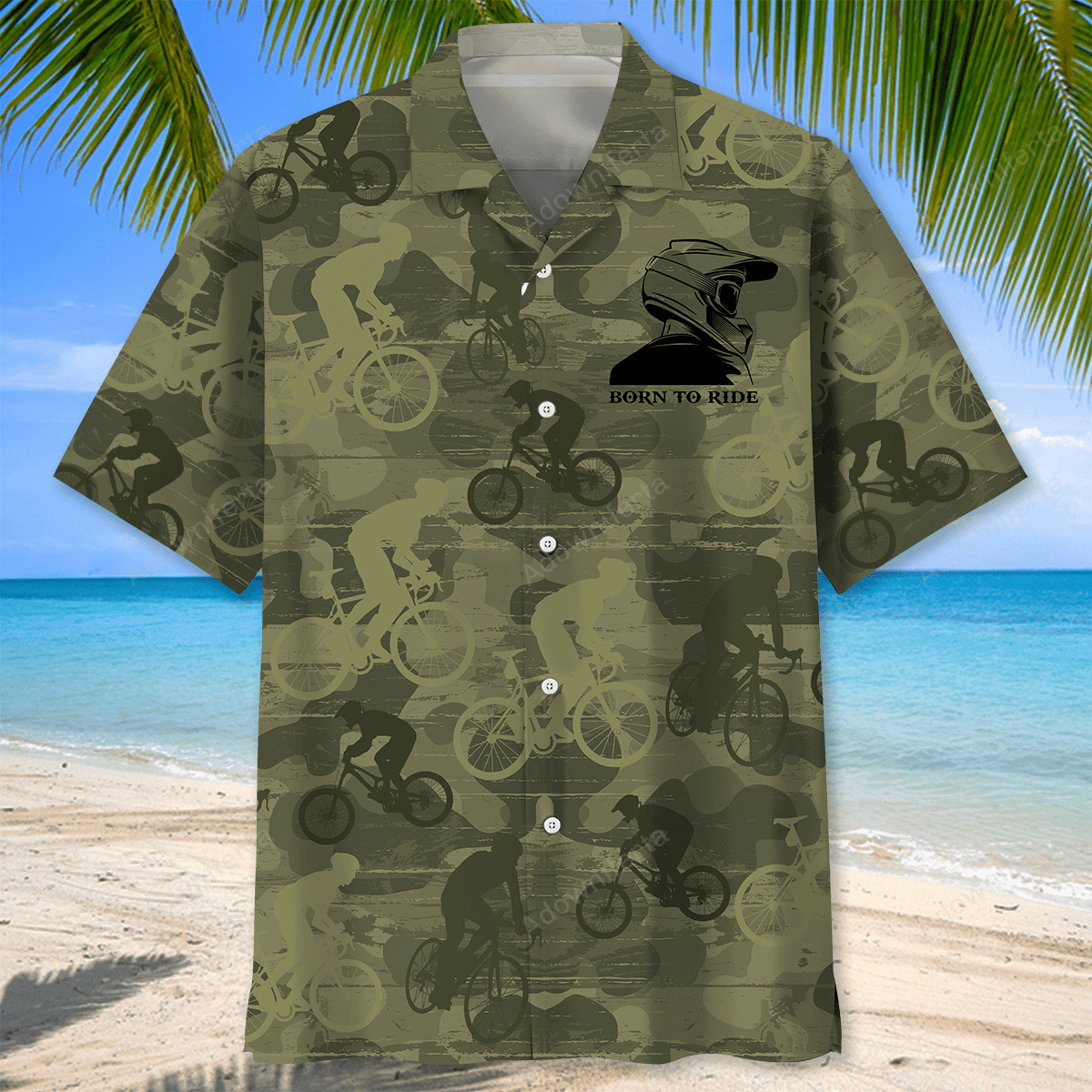 Mountain Bike Ride Hawaiian Shirt