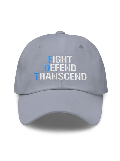 Unisex FDT Fight Defend Transcend Print Baseball Cap