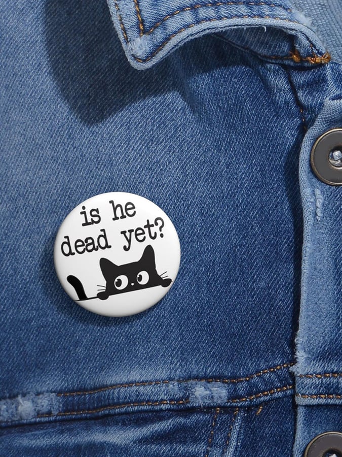 Wild Cat, is he dead? Brooch