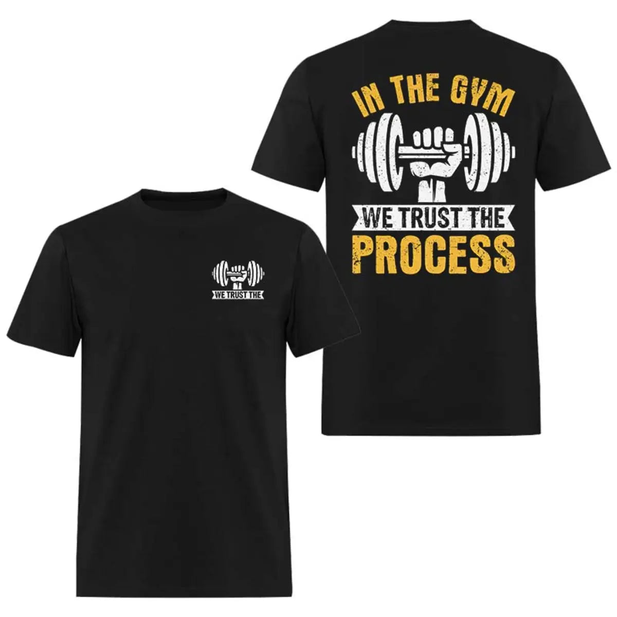 We Trust The Process Printed Men's T-shirt