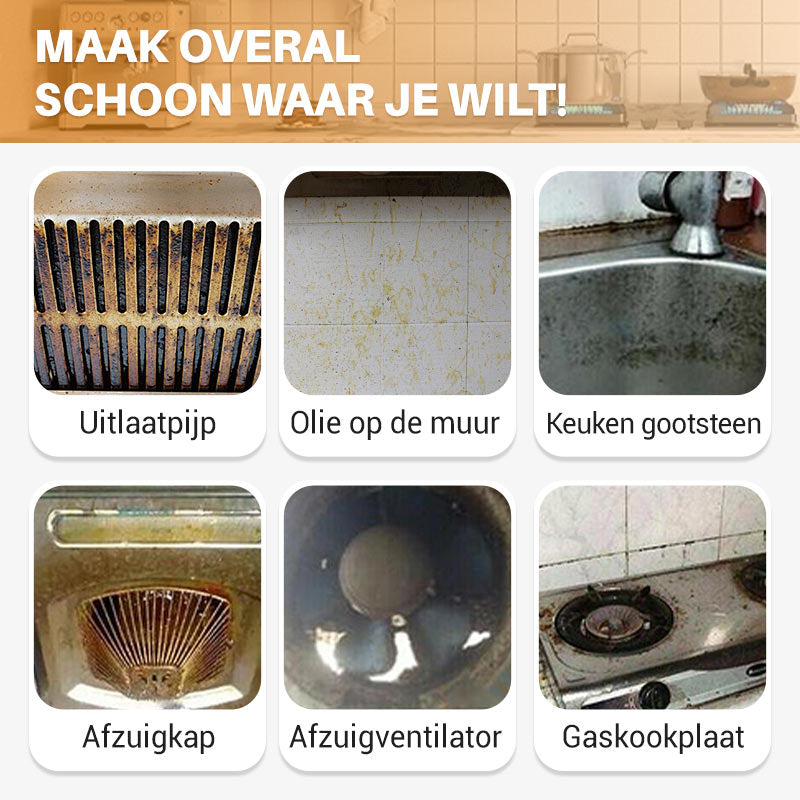 🔥Heet Uitverkoop-Promotie 49% KORTING🏠Keuken Schuimreiniger