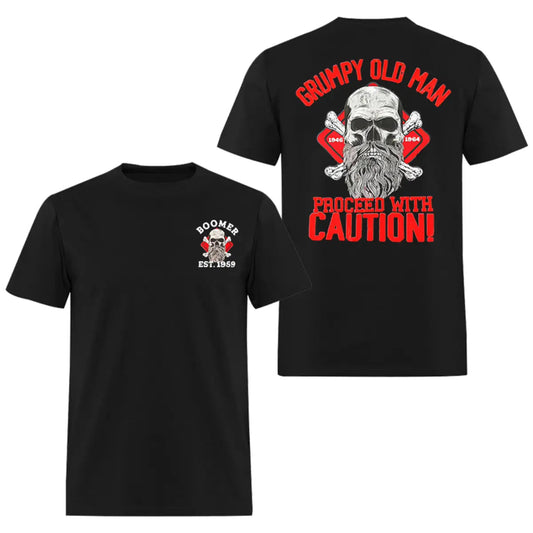 Grumpy Old Men Printed Men's T-shirt