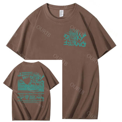 Spooky Island Halloween 100% Cotton T-Shirt