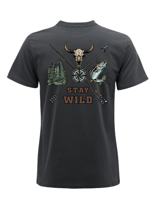 Stay Wild Embrace Adventure Unisex Classic Cotton Tee