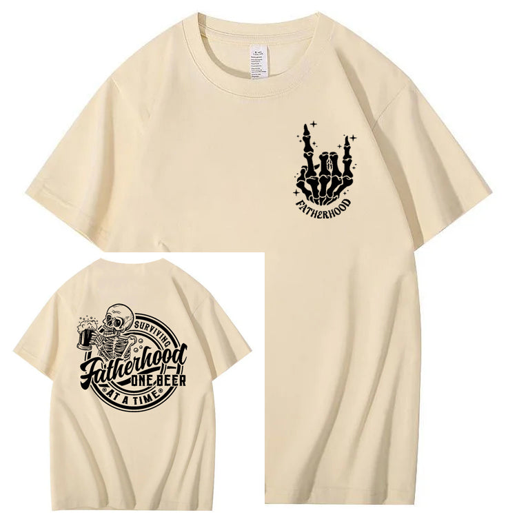 Surviving Fatherhood One Beer At A Time T-Shirt