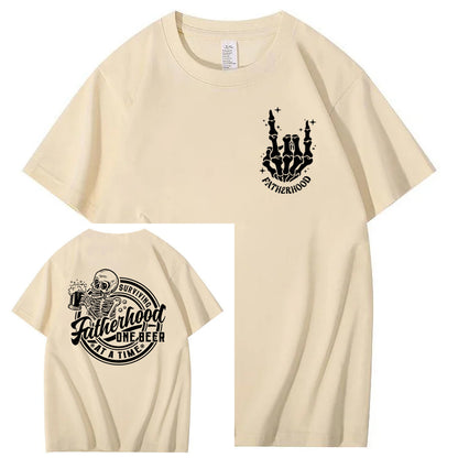 Surviving Fatherhood One Beer At A Time T-Shirt