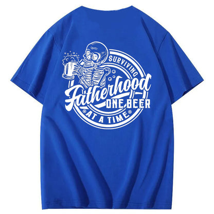 Surviving Fatherhood One Beer At A Time T-Shirt