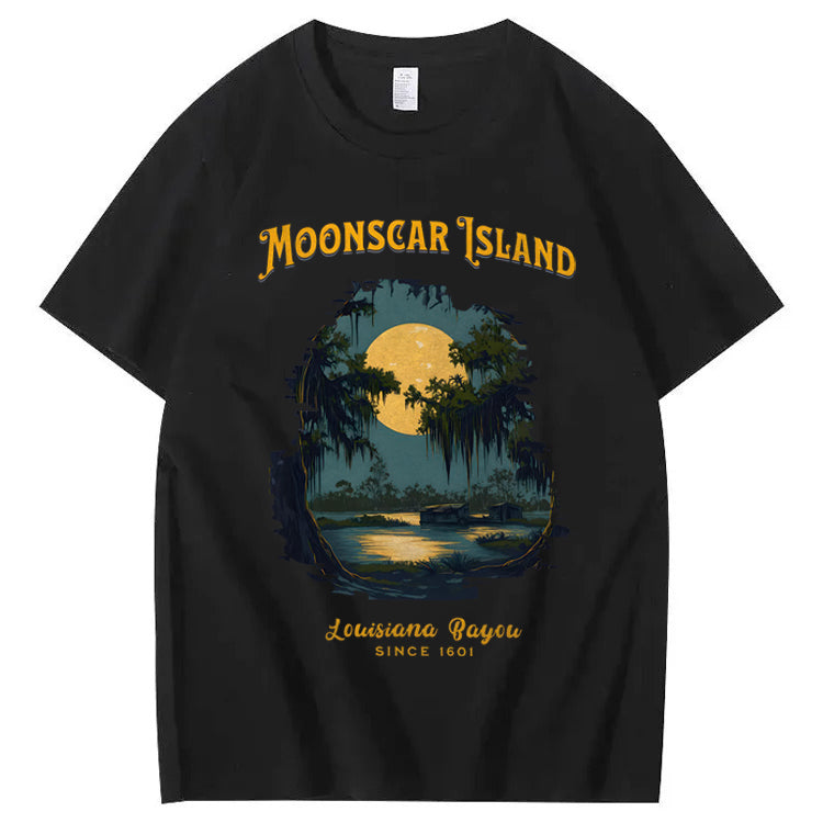 Moonscar Island 100% Cotton T-Shirt