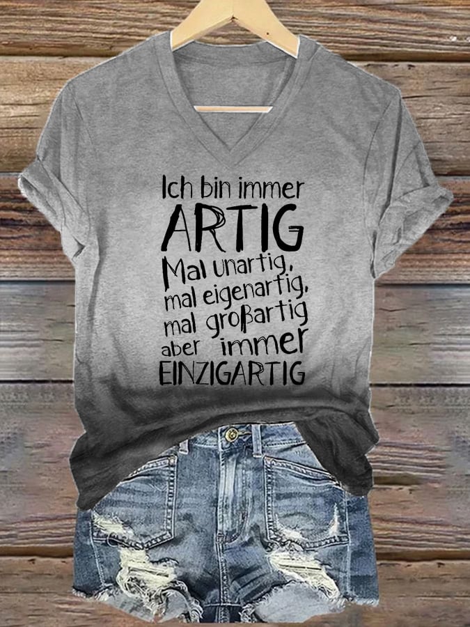 "Ich bin immer artig!" T-Shirt