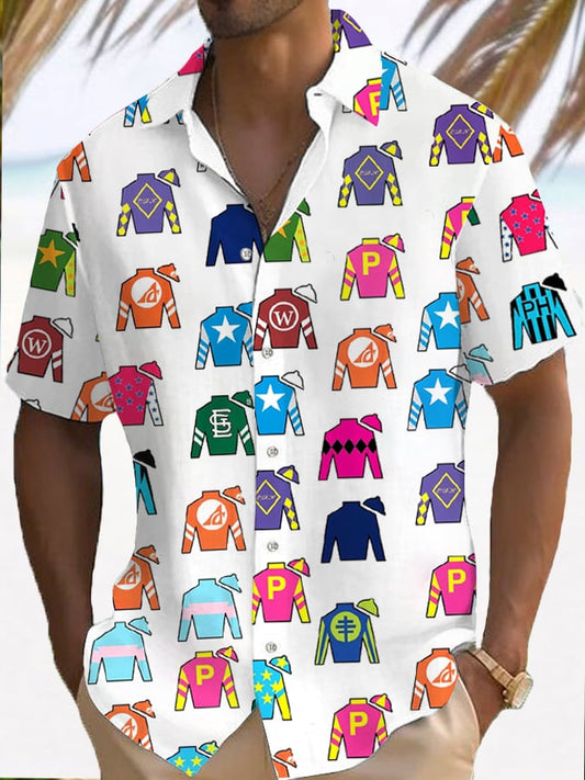 Men's Derby Day Apparel Printed Shirt