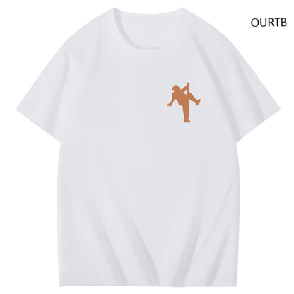 Only Dads Art Pattern Print T-Shirt