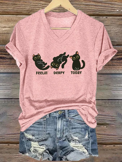 Women's FDT Print Casual T-Shirt