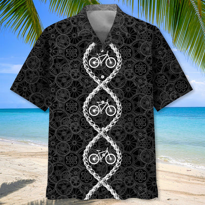 Mountain Bike DNA Hawaiian Shirt