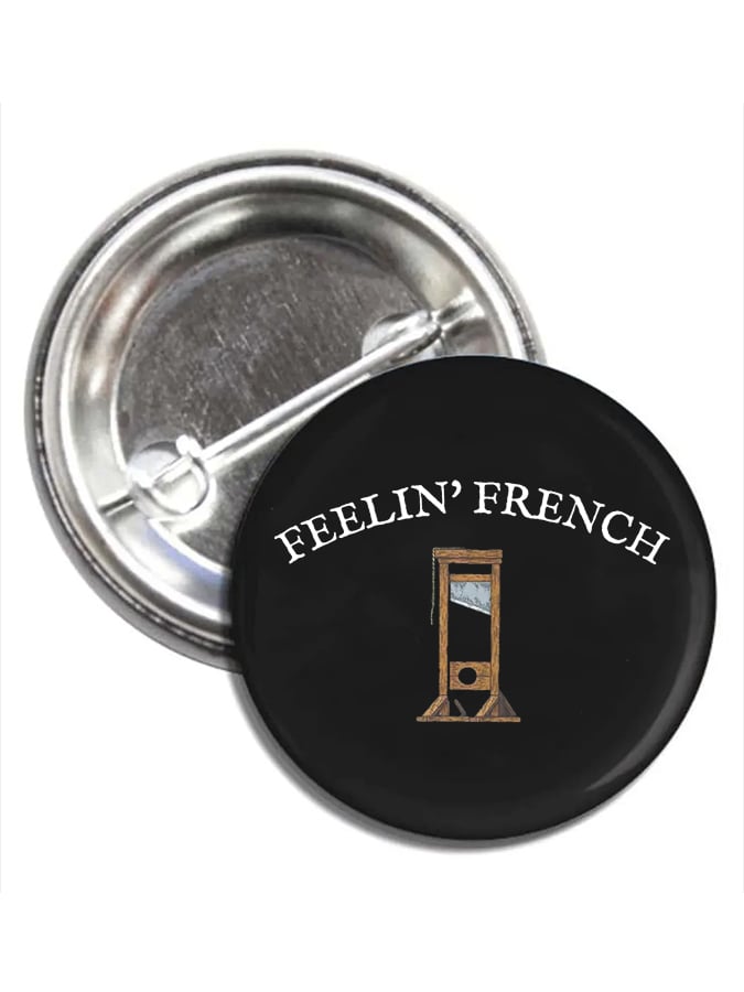 Unisex Guillotine "FDT" Brooch