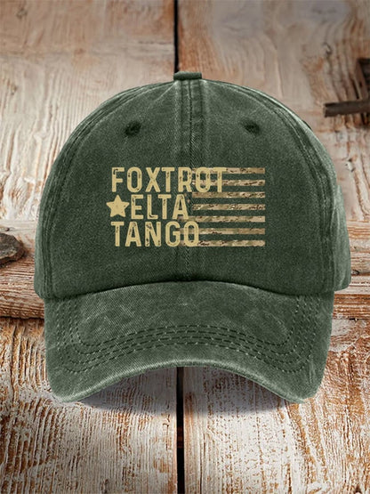 Unisex Fashion Flag Print Hat