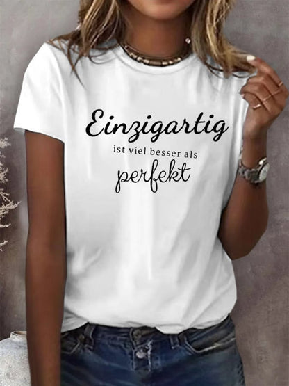 Einzigartig ist viel besser als perfekt' Männer T-Shirt