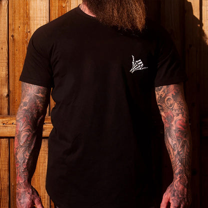 Send It Skull Printed Men's T-shirt