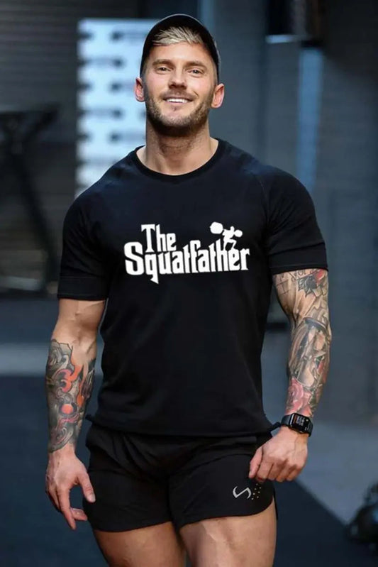 The Squatfather Printed Men's T-shirt