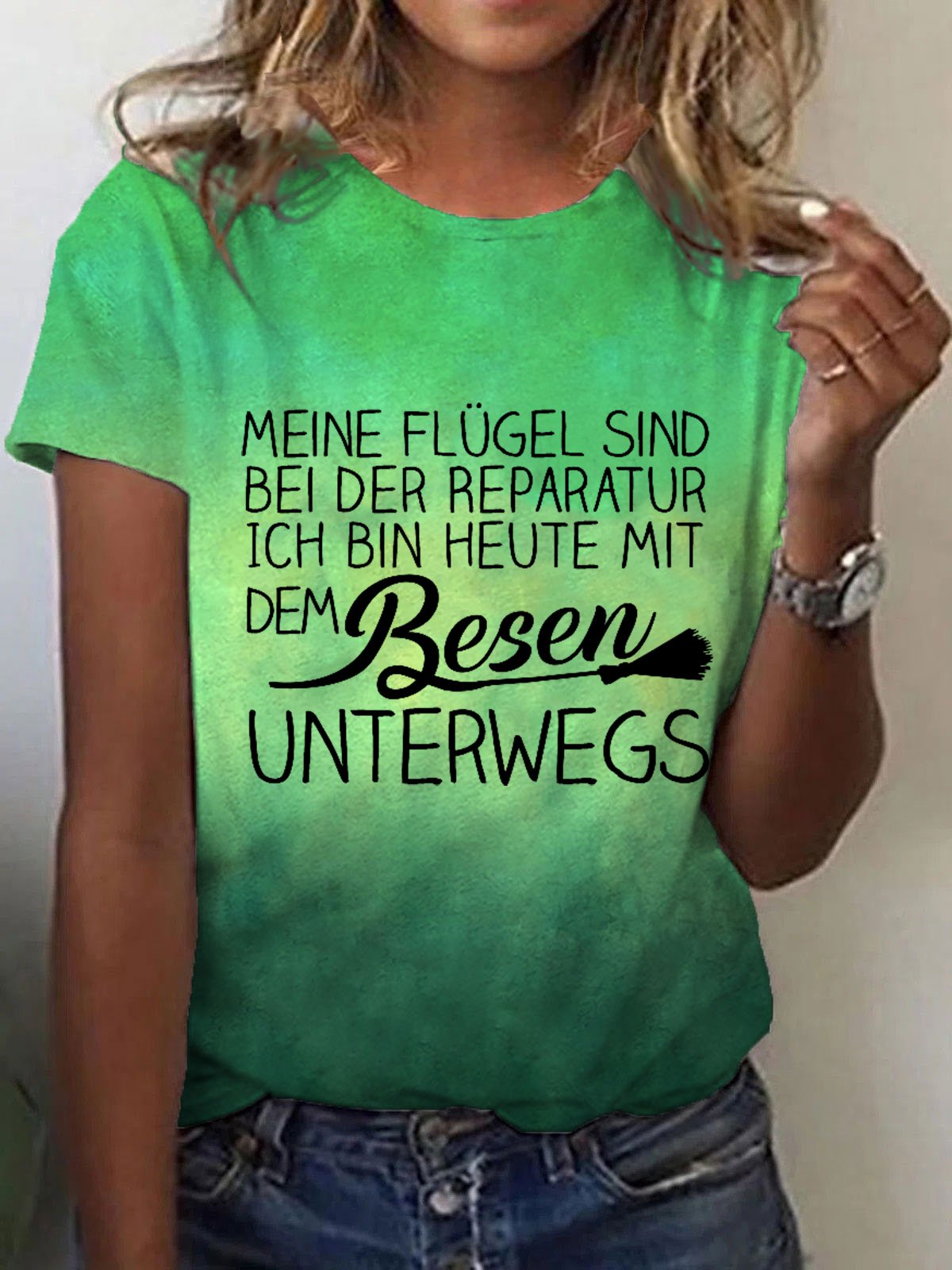 "Meine Flügel sind bei der Reparatur ..." T-Shirt