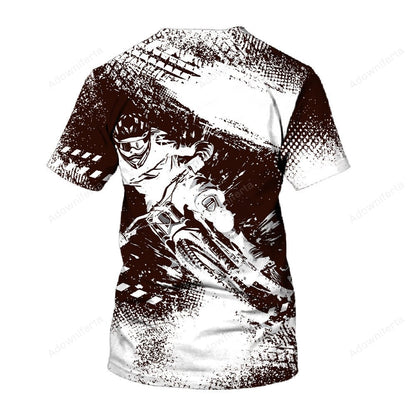 Mountain Bike Dirt T-Shirt For Men & Women