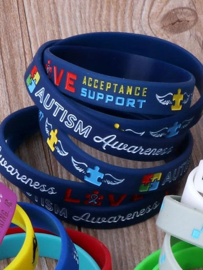 Autism Awareness Silicone Wristband
