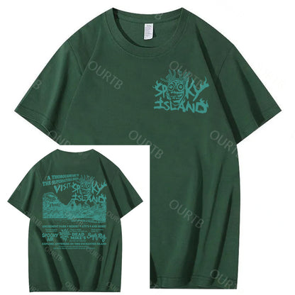 Spooky Island Halloween 100% Cotton T-Shirt