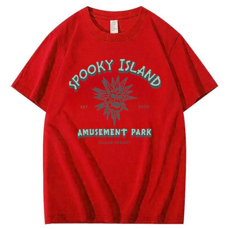 Spooky Island 100% Cotton T-Shirt