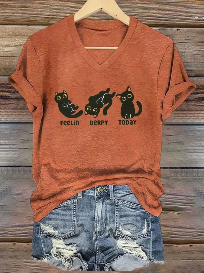 Women's FDT Print Casual T-Shirt