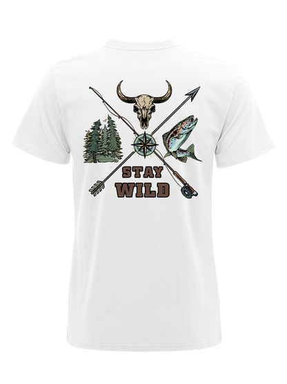 Stay Wild Embrace Adventure Unisex Classic Cotton Tee
