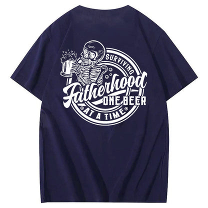 Surviving Fatherhood One Beer At A Time T-Shirt