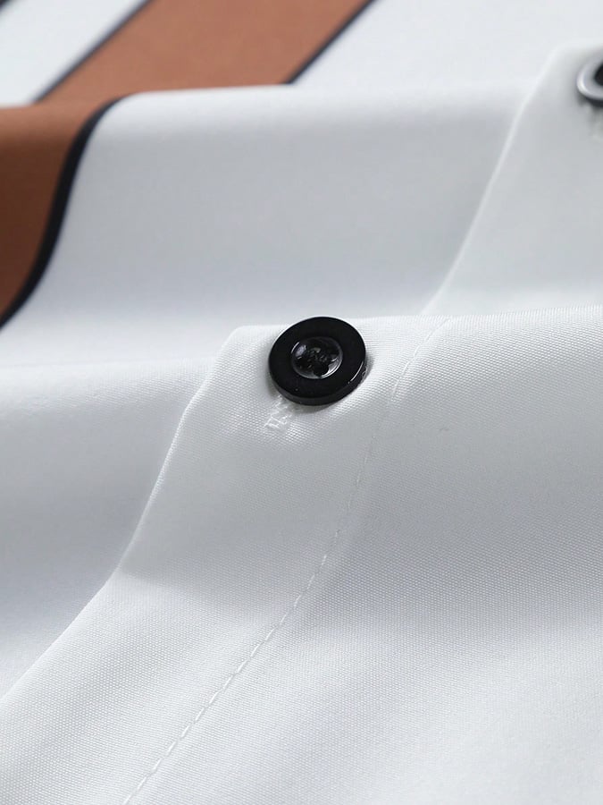 Modischer, bedruckter Freizeitanzug für Herren