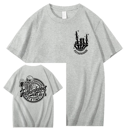 Surviving Fatherhood One Beer At A Time T-Shirt