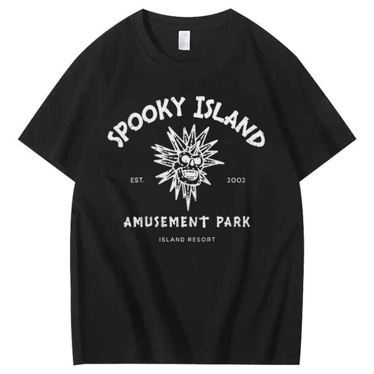 Spooky Island Halloween 100% Cotton T-Shirt
