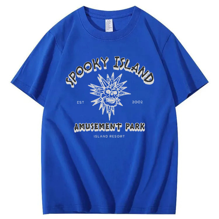 Spooky Island 100% Cotton T-Shirt