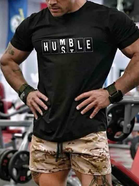Humble Hustle Printed Men's T-shirt