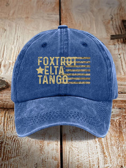 Unisex Fashion Flag Print Hat