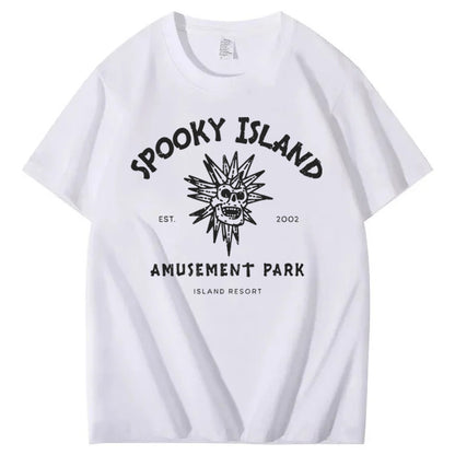 Spooky Island Halloween 100% Cotton T-Shirt