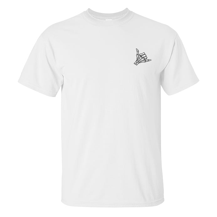 Send It Skull Printed Men's T-shirt