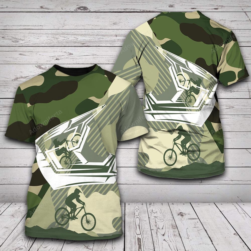 MTB Camouflage T-Shirt For Men & Women